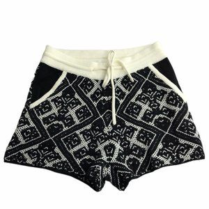 Piperlime Collection Knit Shorts Drawstring Black